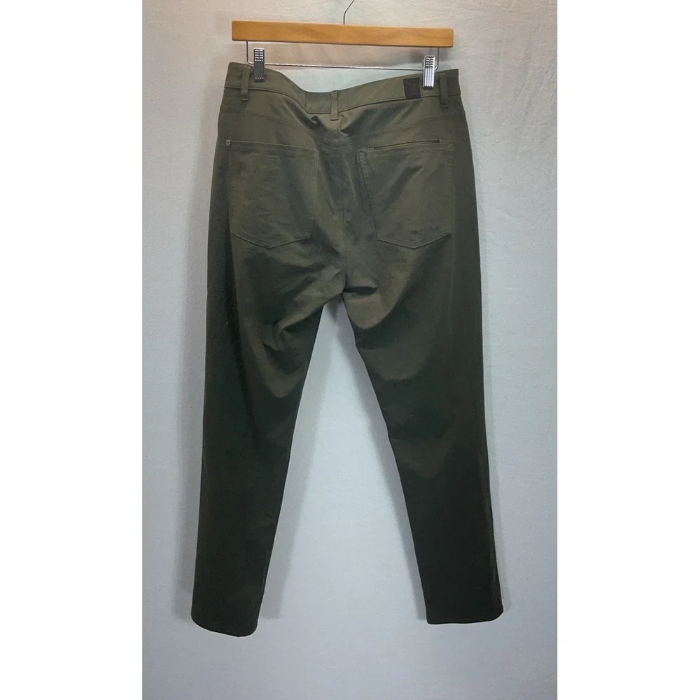 Vuori Men's Meta Pants Athletic Slim Fit 32x30‎ Green V430 S Golf Performance